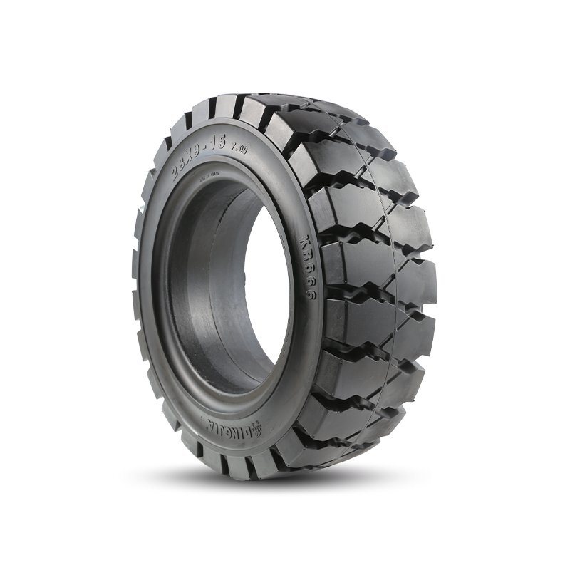 KR666 natural rubber compound Industrial solid tire-28x9-10