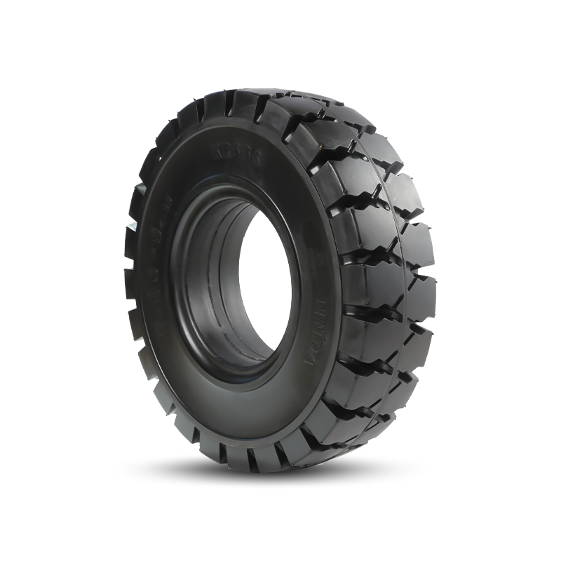 KR666 Excellent wear-resistant tread rubber standard forklift solid tire-600-9