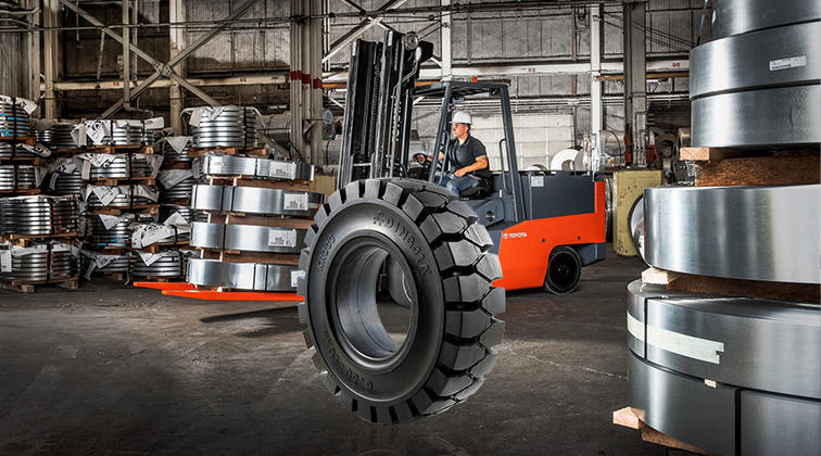 KR333 High cost performance solid tires for forklifts